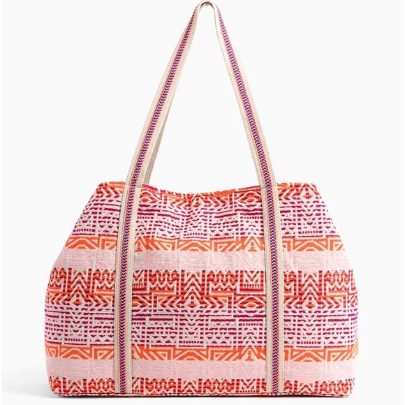 Petal Pink Embellished Tote - Picture 3 of 5